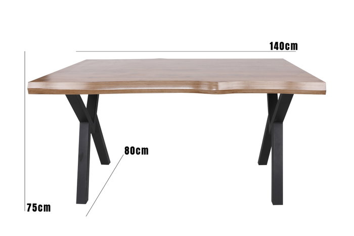 Hanah Home Efor - 1412 Mesa de Comedor Nogal Hanah Home Efor - 1412 Mesa de Comedor Nogal